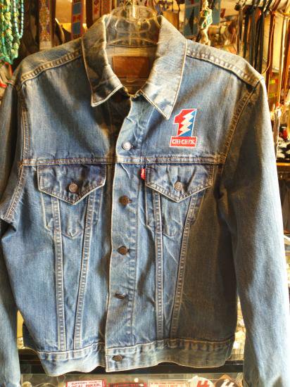 Remake Used Denim Jacket SYF Embroidery Levis