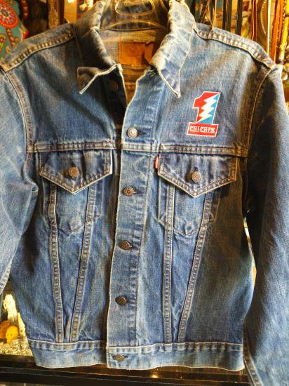 Remake Used Denim Jacket SYF Embroidery Levis