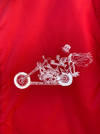 Hippie Biker in Shakedown Street Coach Jacket