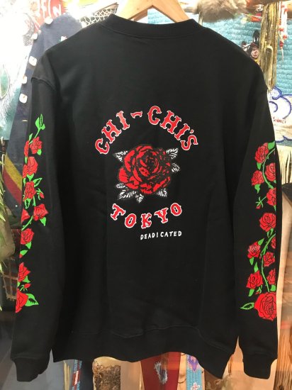CHI-CHI'S Shakedown Street Long Sleeve Shirt Black