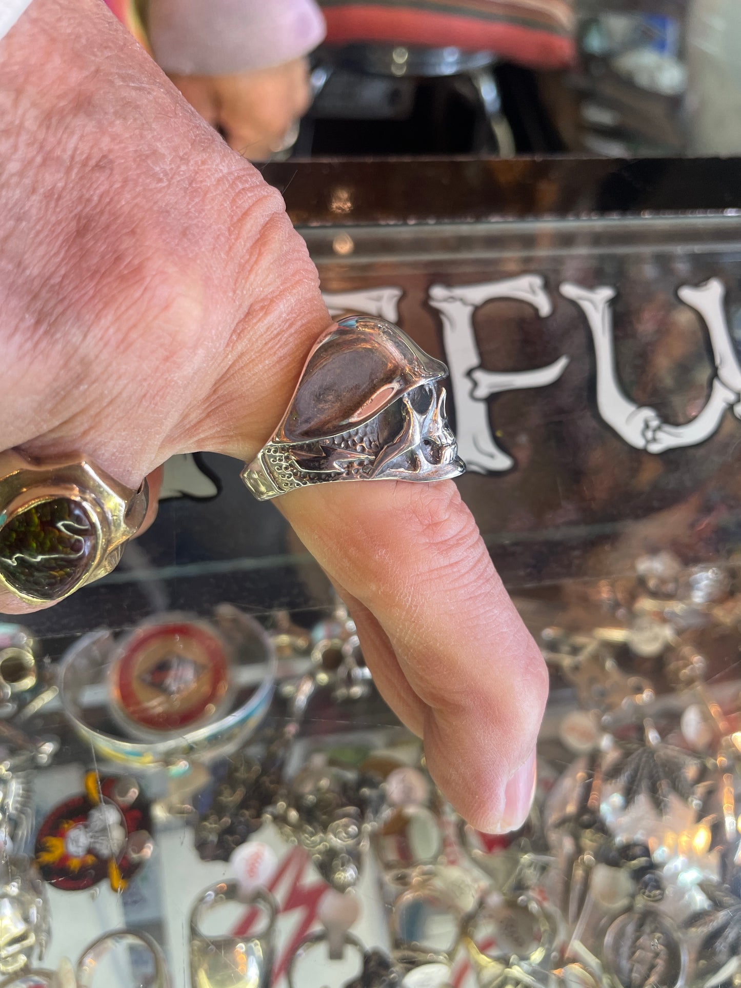 Hellmet Skull Ring