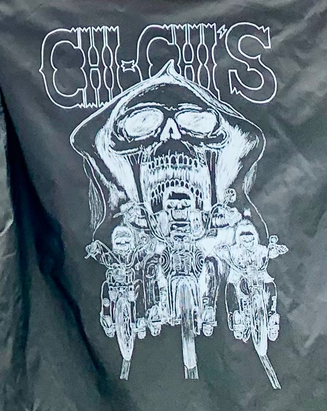 Coach Jacket Retro Biker Gray