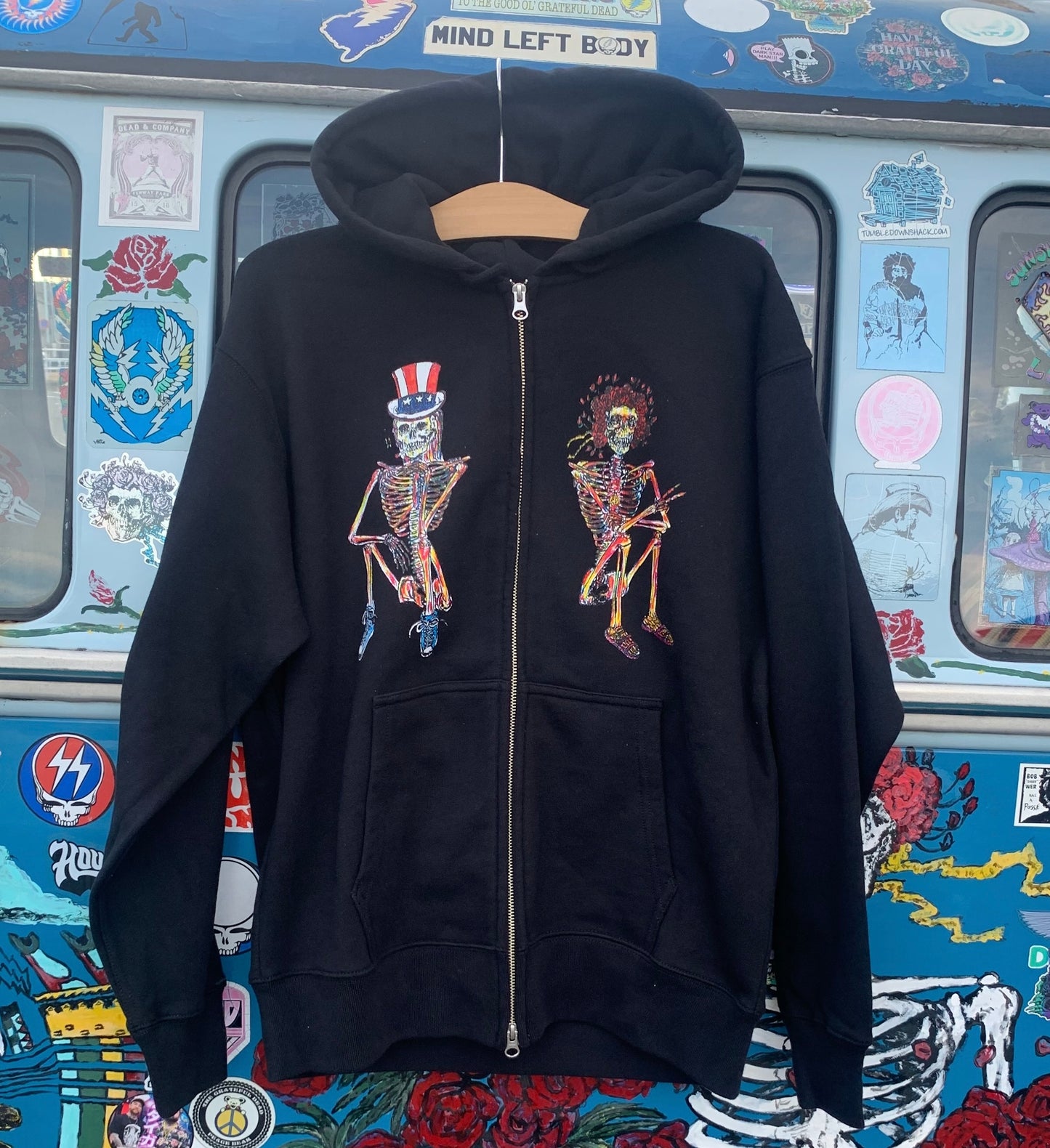 Zip Up Hoodie Tokyo Set Black