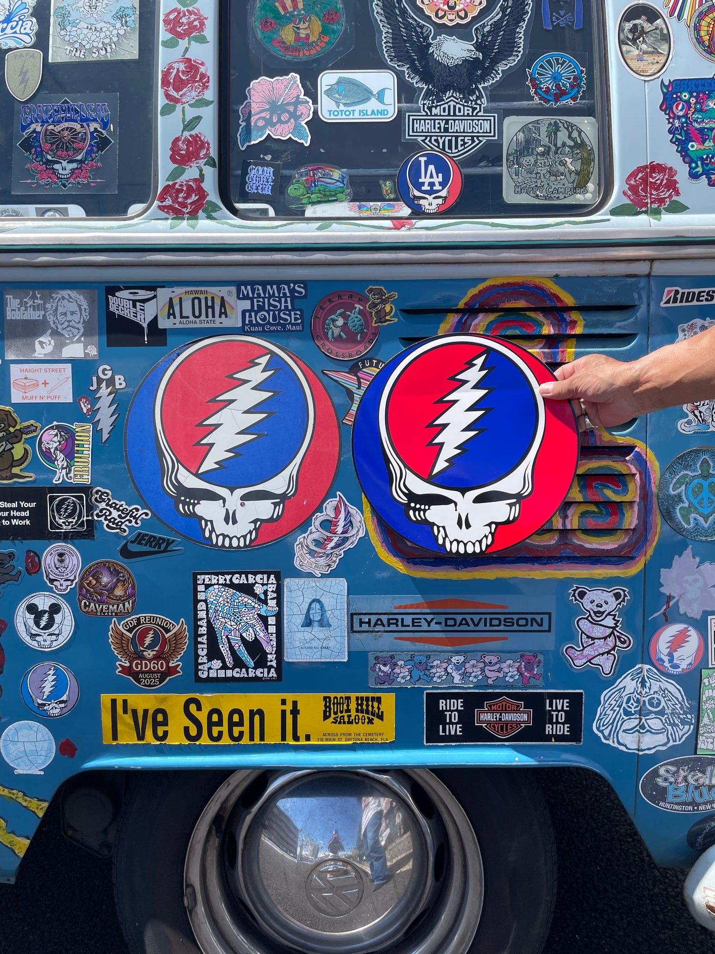 STEAL YOUR FACE BIG STICKER