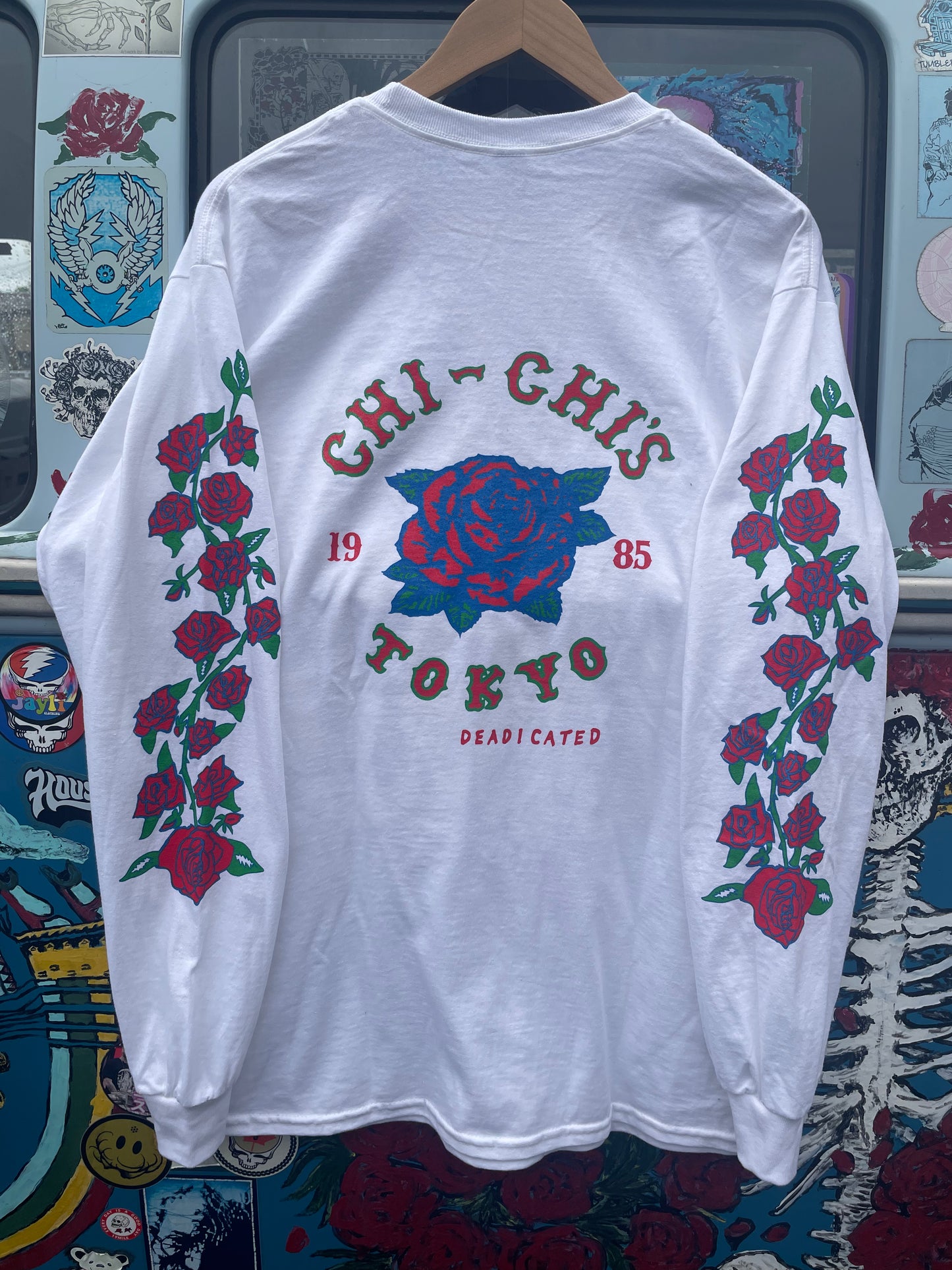 Tokyo Set White Long Sleeve T-Shirt