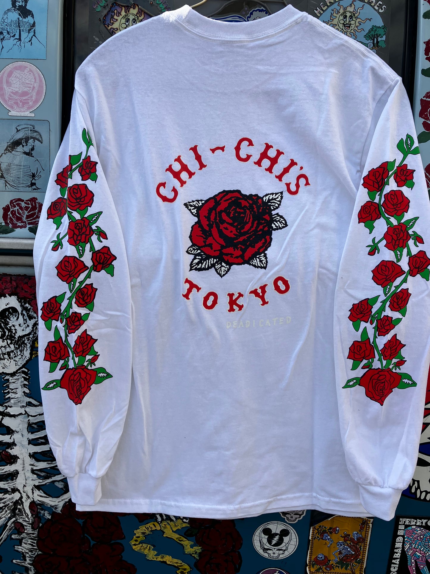 CHI-CHI'S ROSE White Long Sleeve T- Shirt