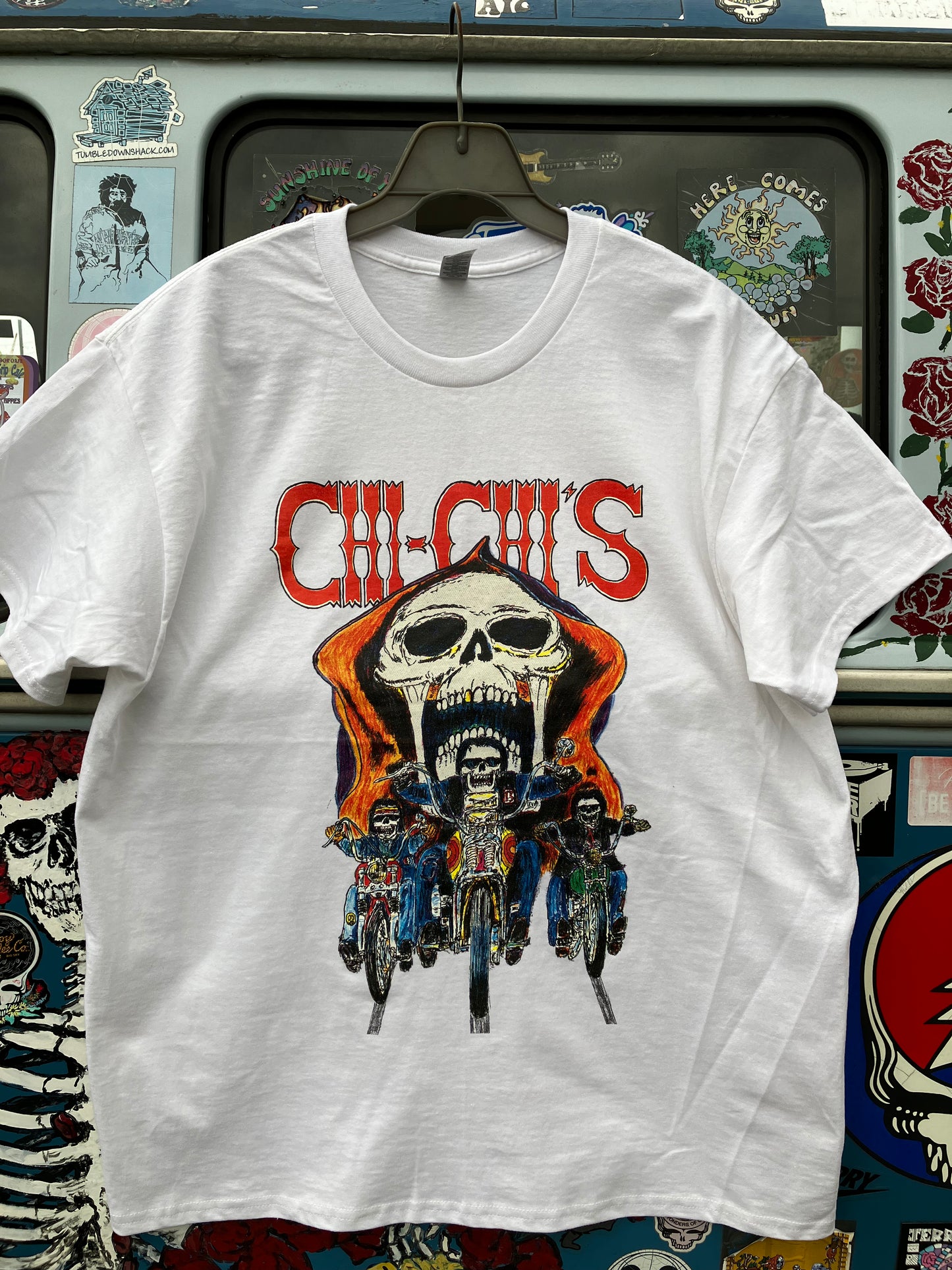 Hippie Biker T-Shirt