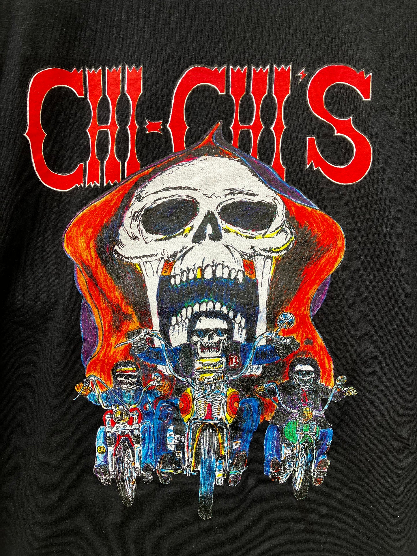 Hippie Biker T-Shirt(Black)