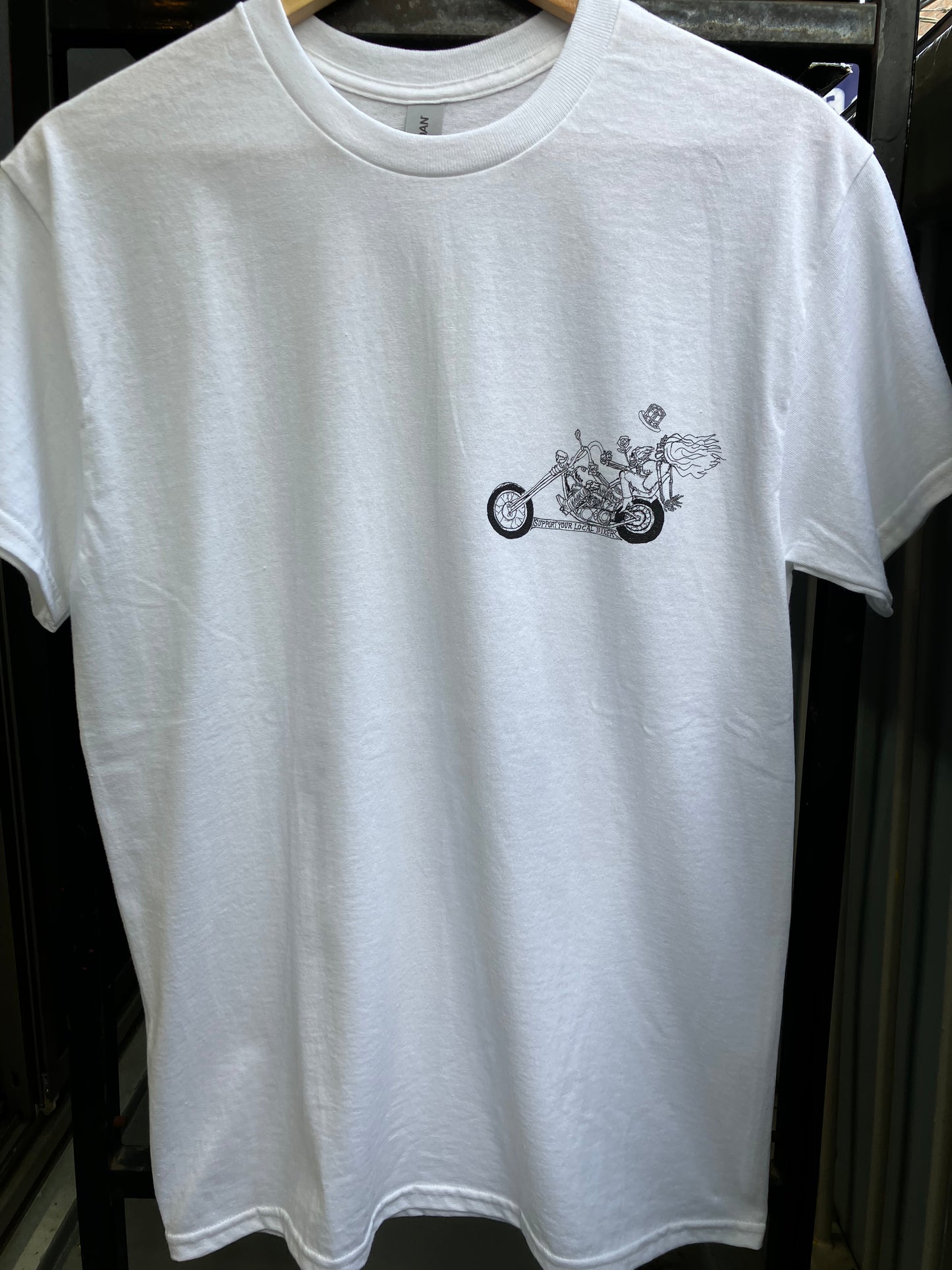 Wheel White T-Shirt