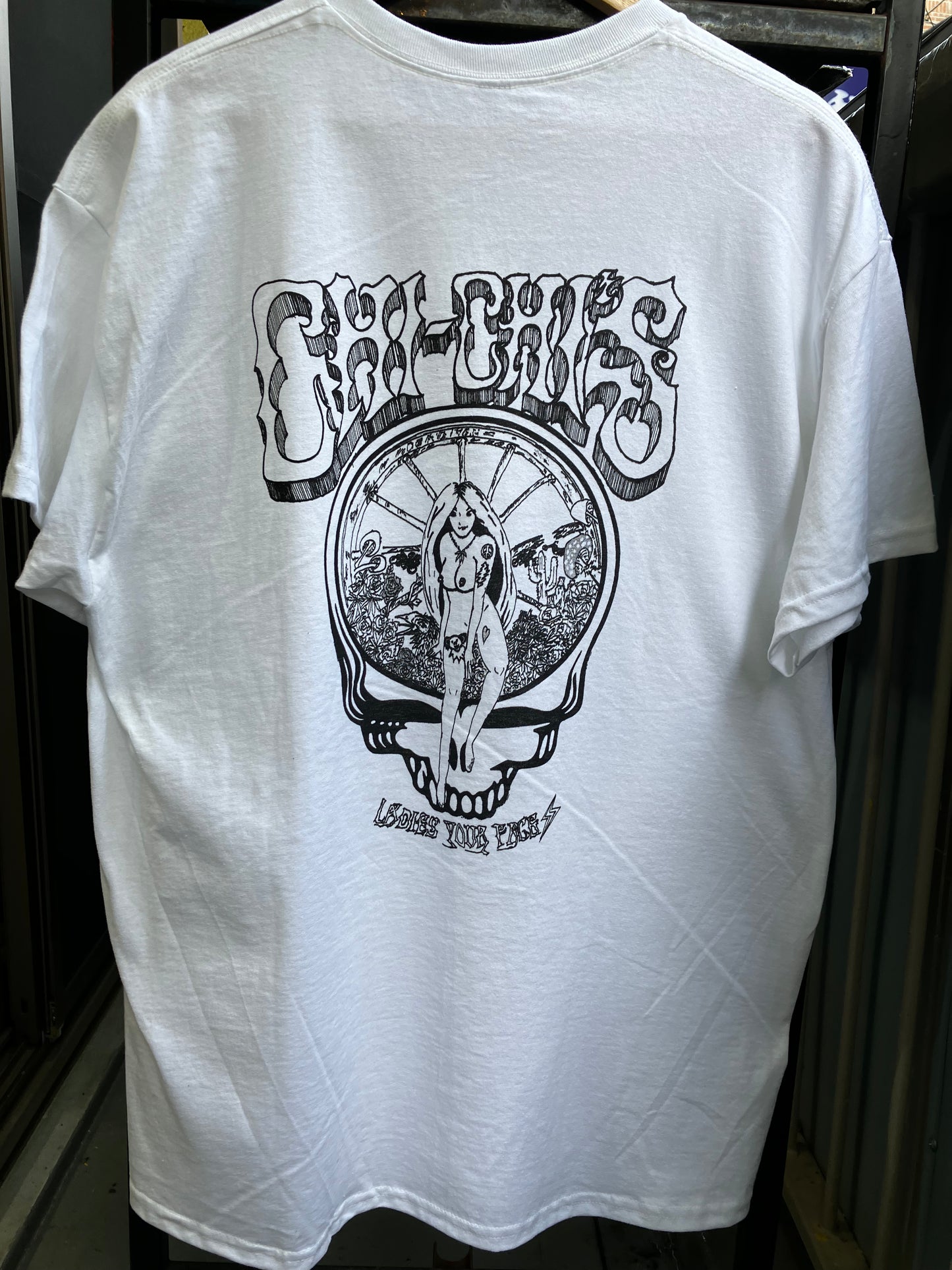 Wheel White T-Shirt