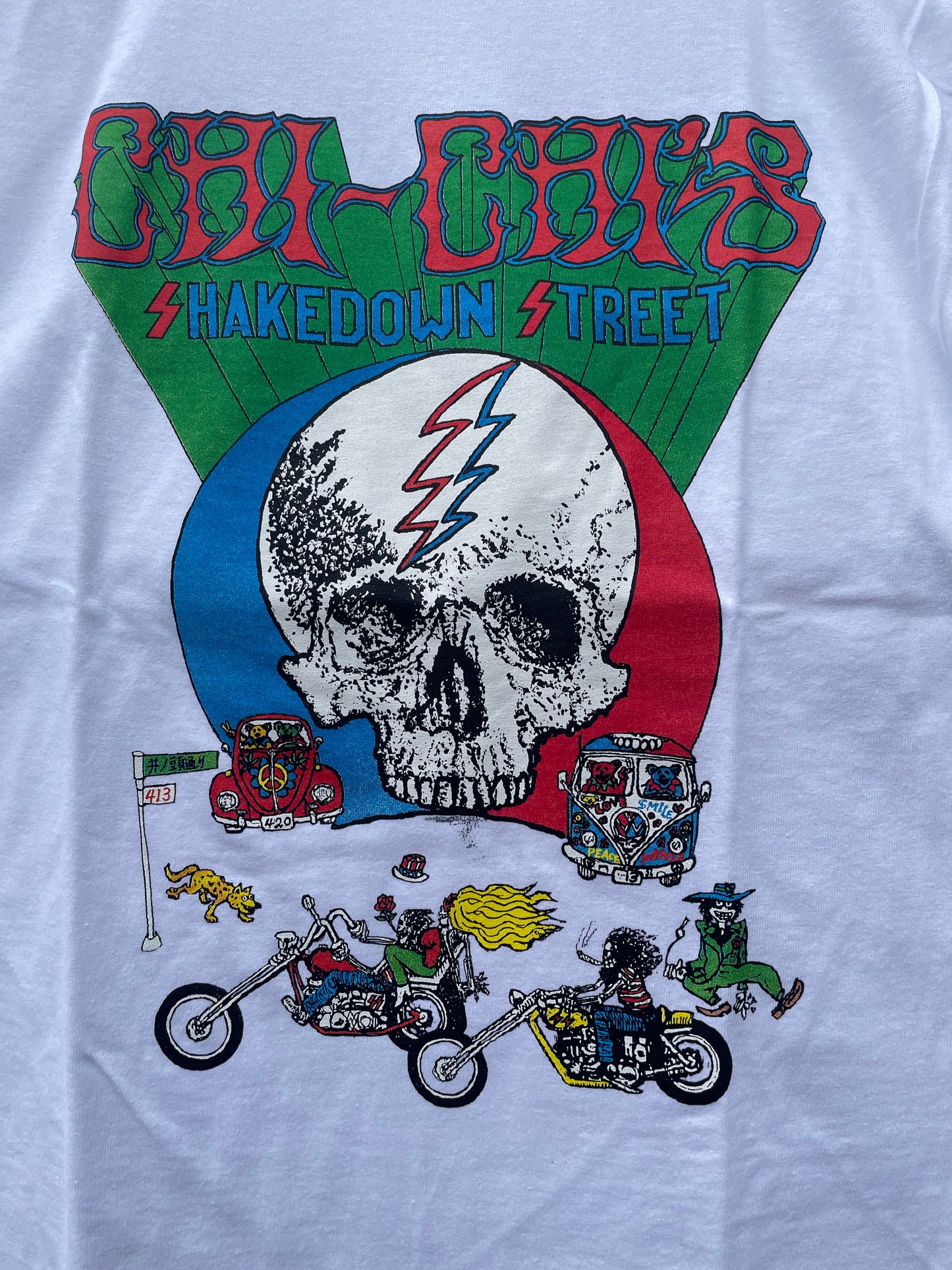 Shakedown Street White T-Shirt