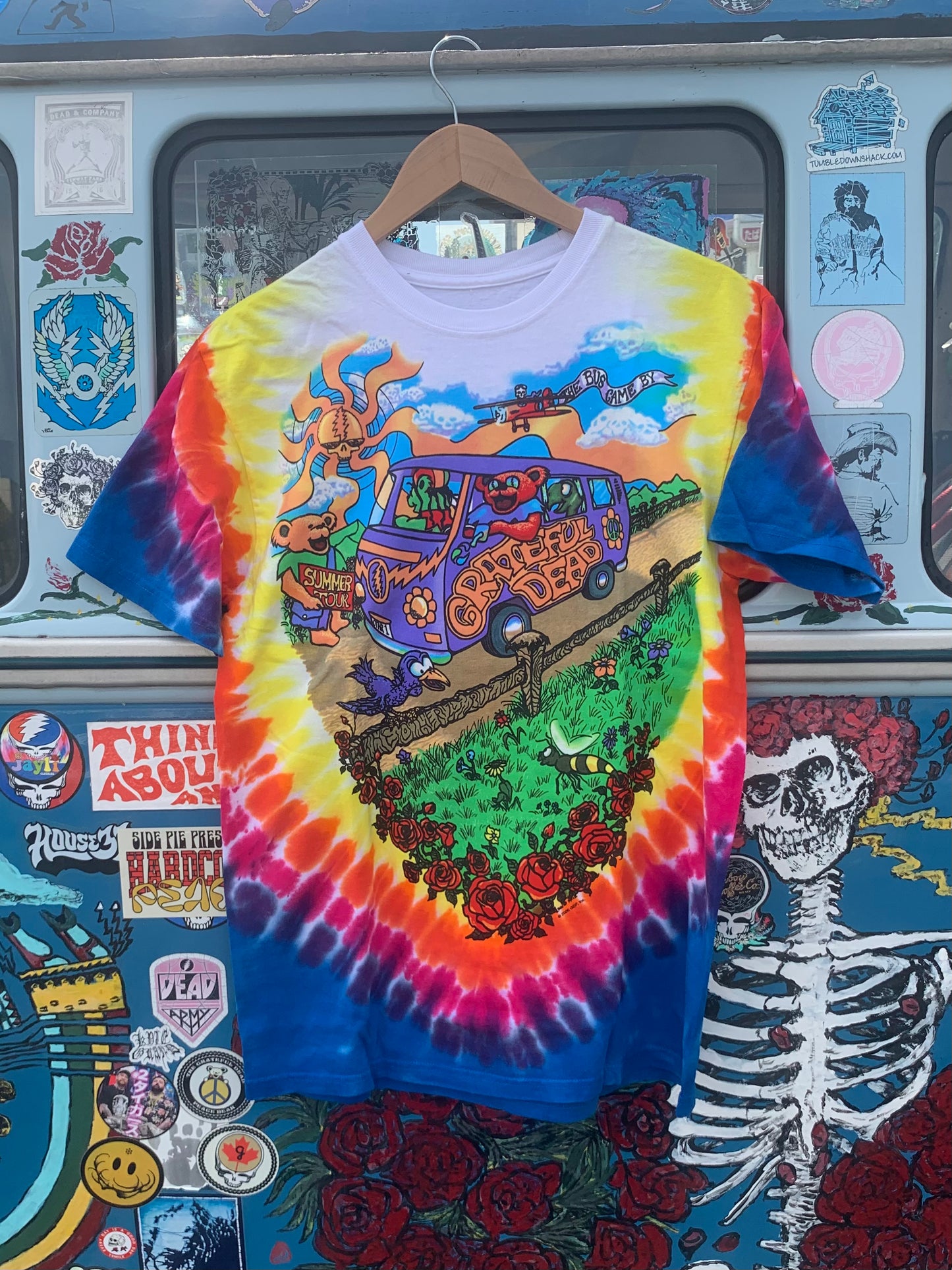 Grateful Dead T-Shirt Summer Tour Bus 1994
