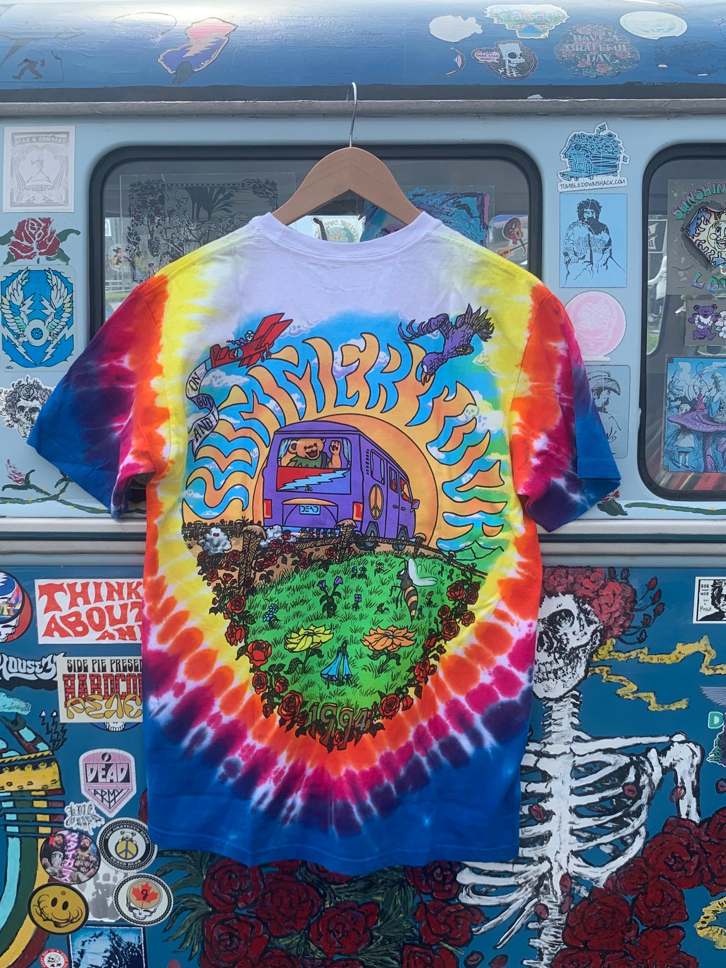 Grateful Dead T-Shirt Summer Tour Bus 1994