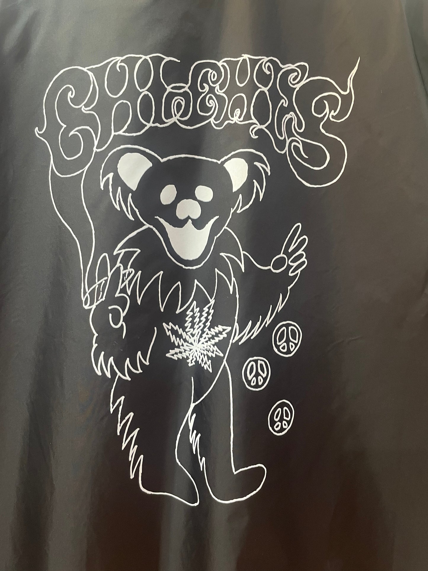 Coach Jacket Smoking Bear Black