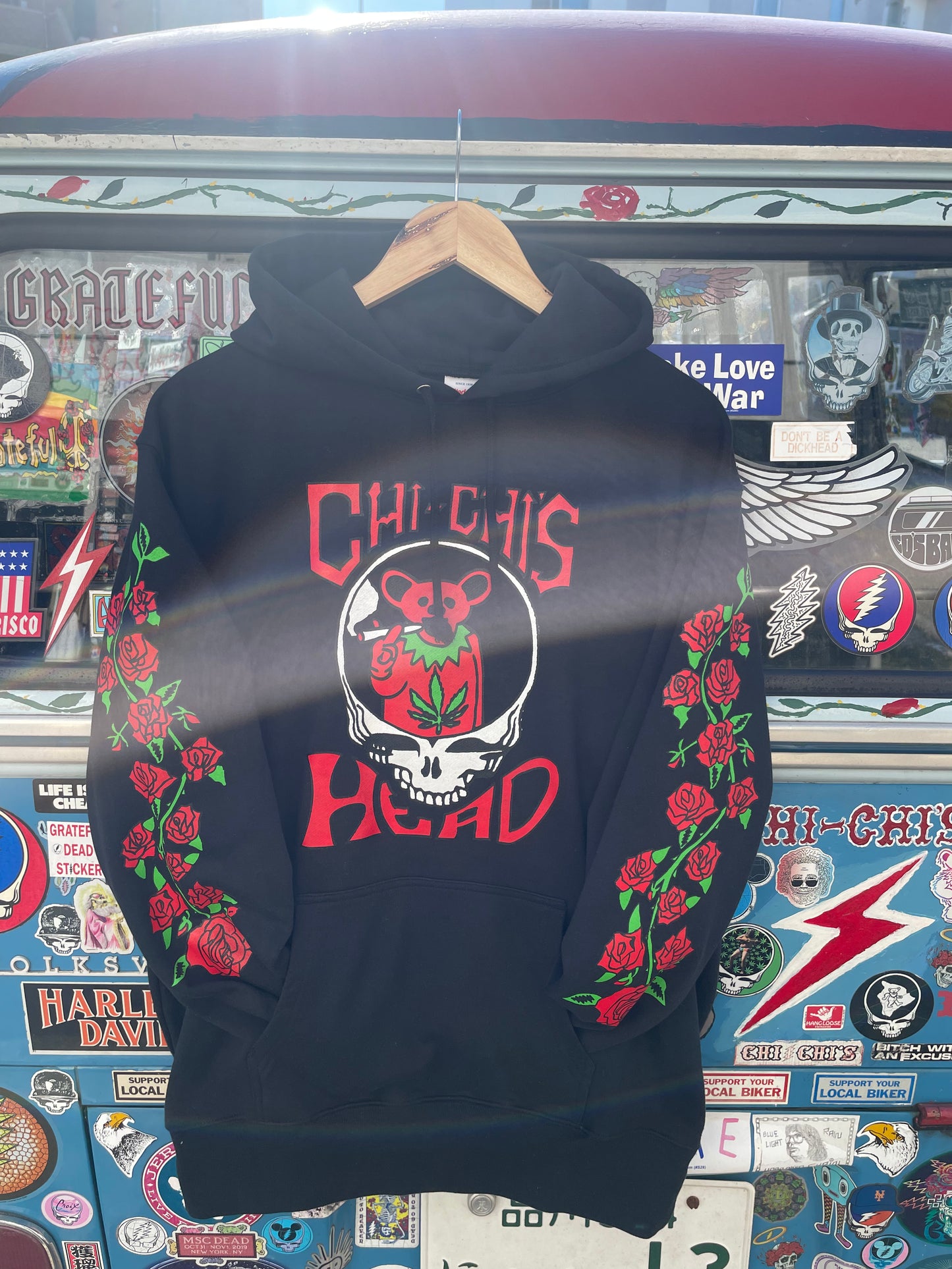 CHI-CHIS HEAD Hoodie Black