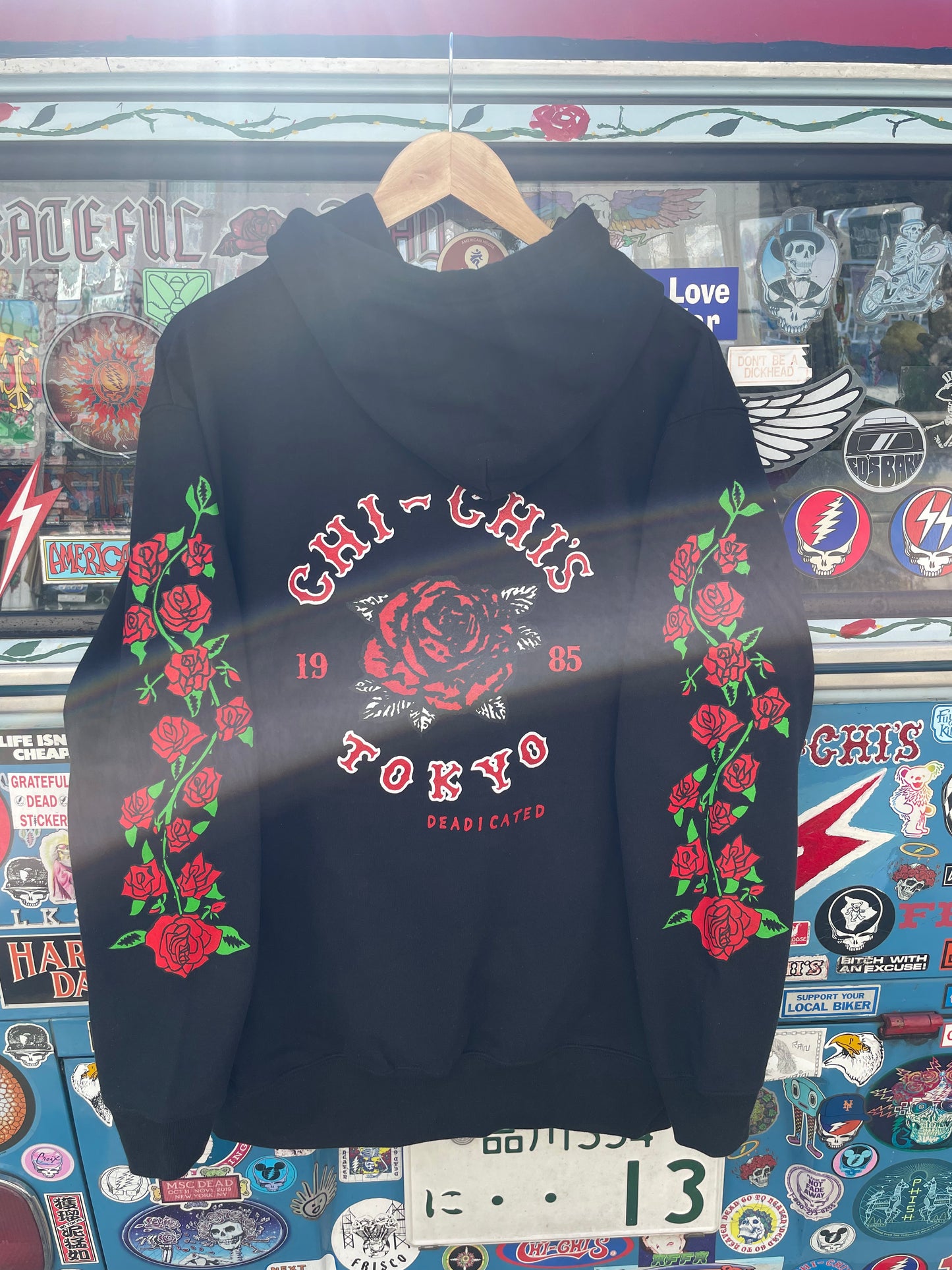 Miracle Tiger Hoodie Black
