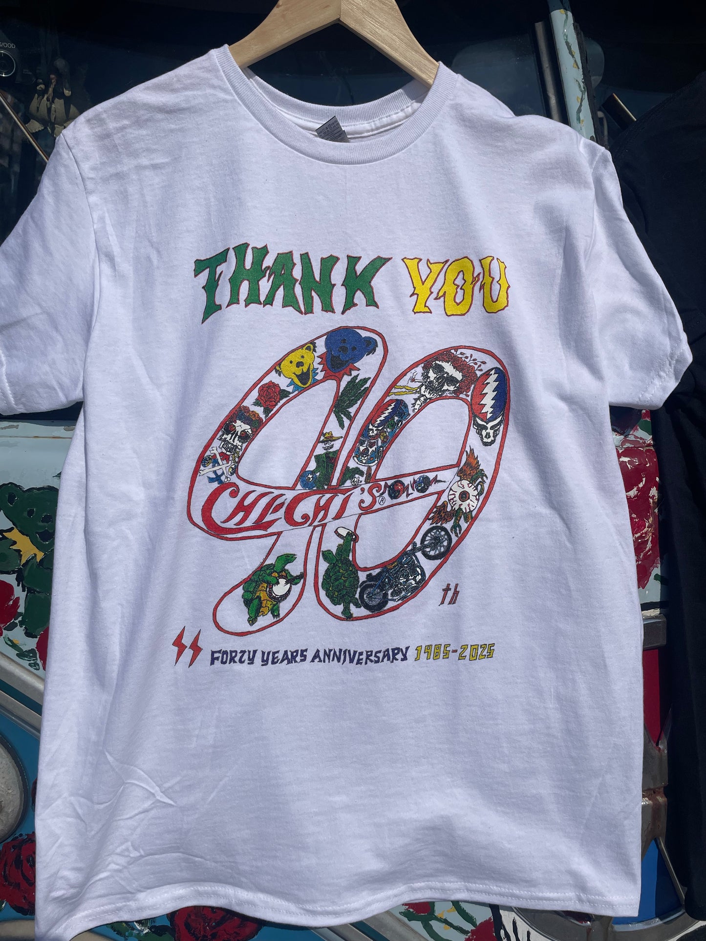 Thank you 40years T-Shirt(White)