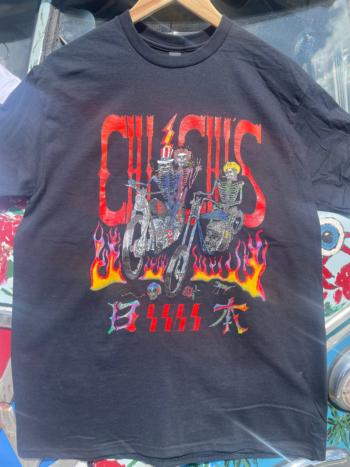 CHI-CHIS 1985 日本 T-Shirt(Black)