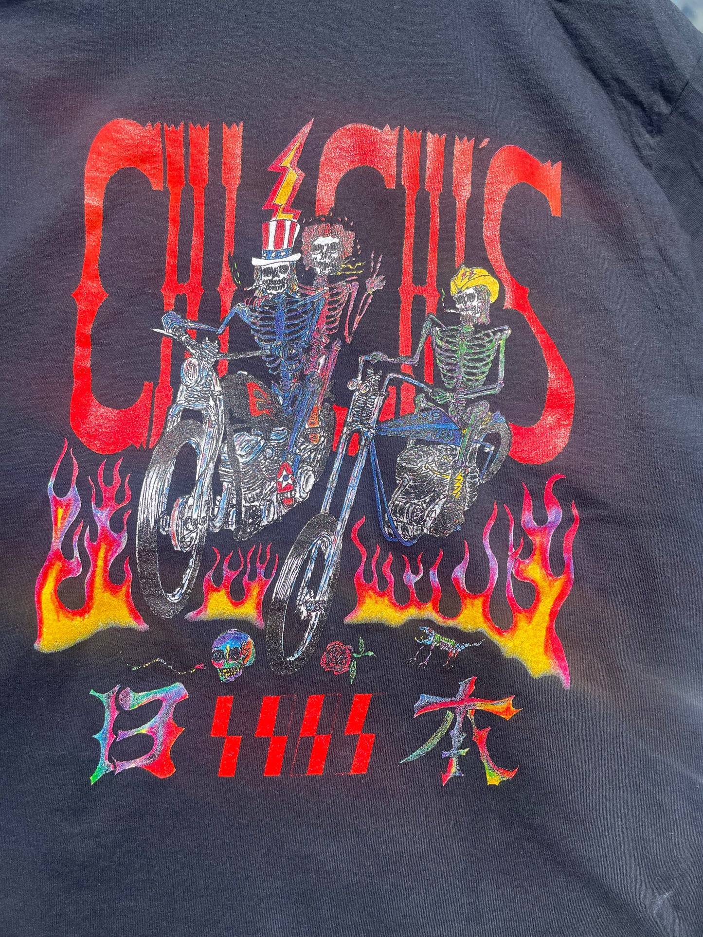 CHI-CHIS 1985 日本 T-Shirt(Black)