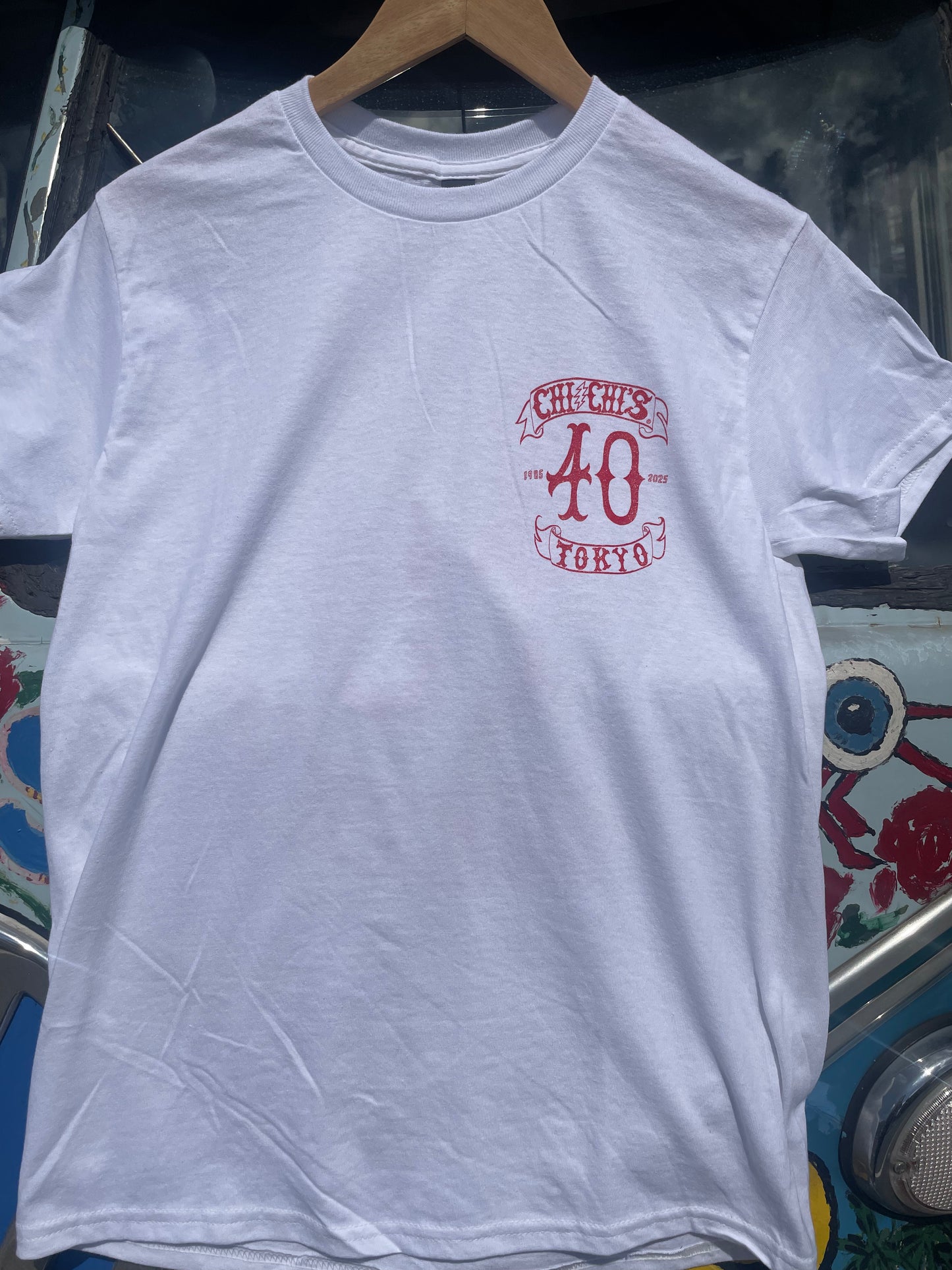 CHI-CHIS 40th White & Red T-Shirt