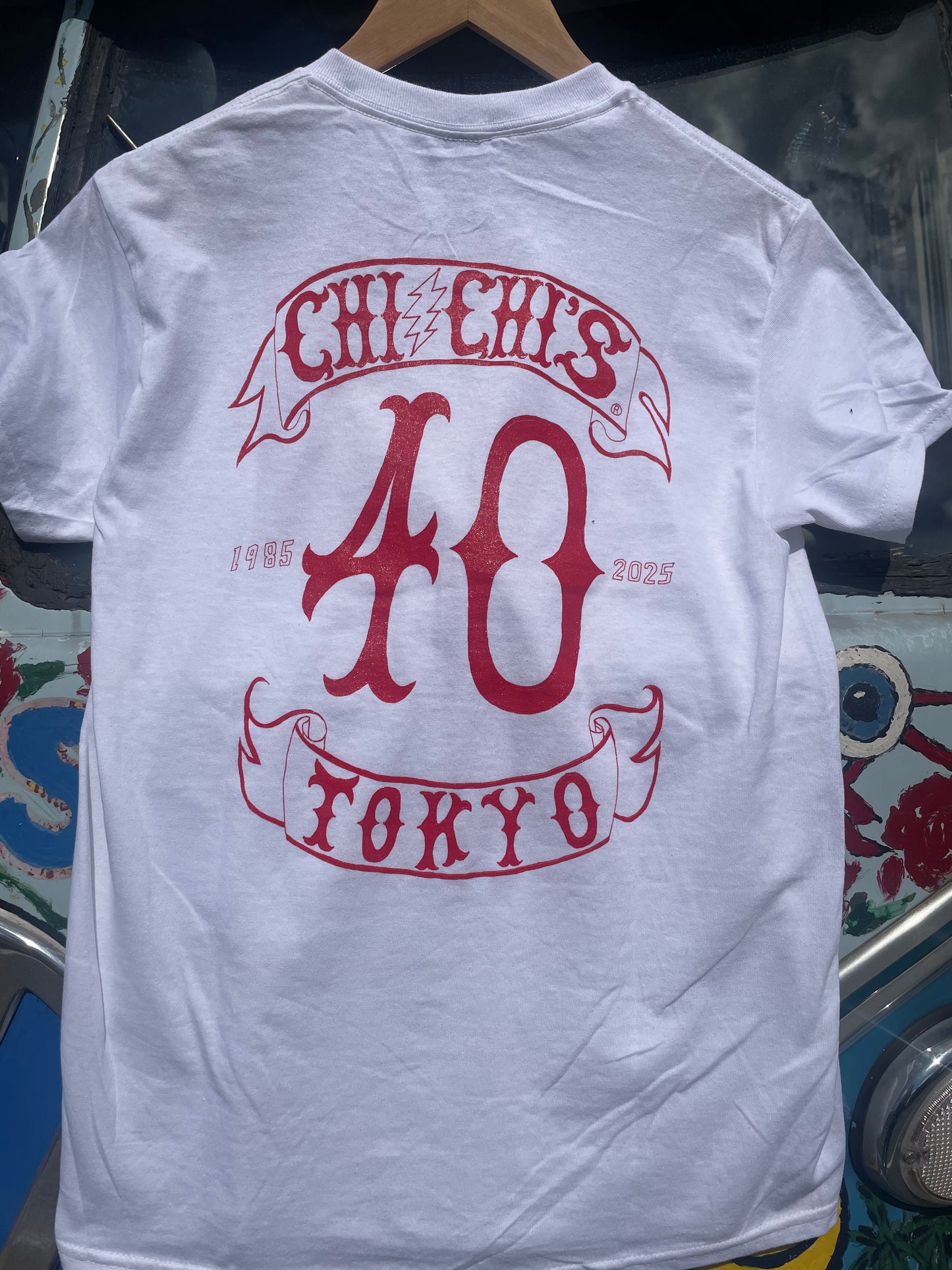 CHI-CHIS 40th White & Red T-Shirt
