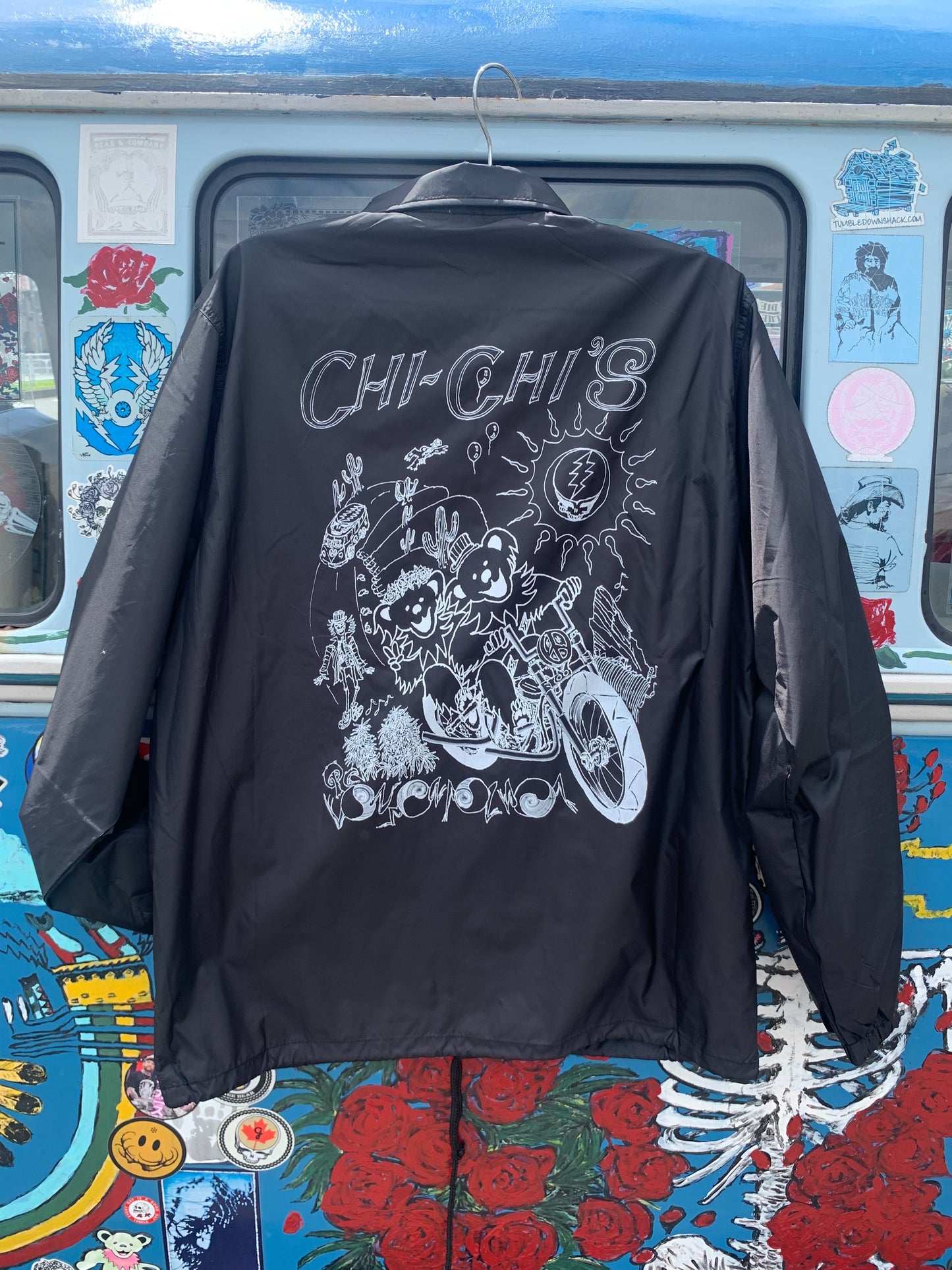 Cycle Bear Coach Jacket Black