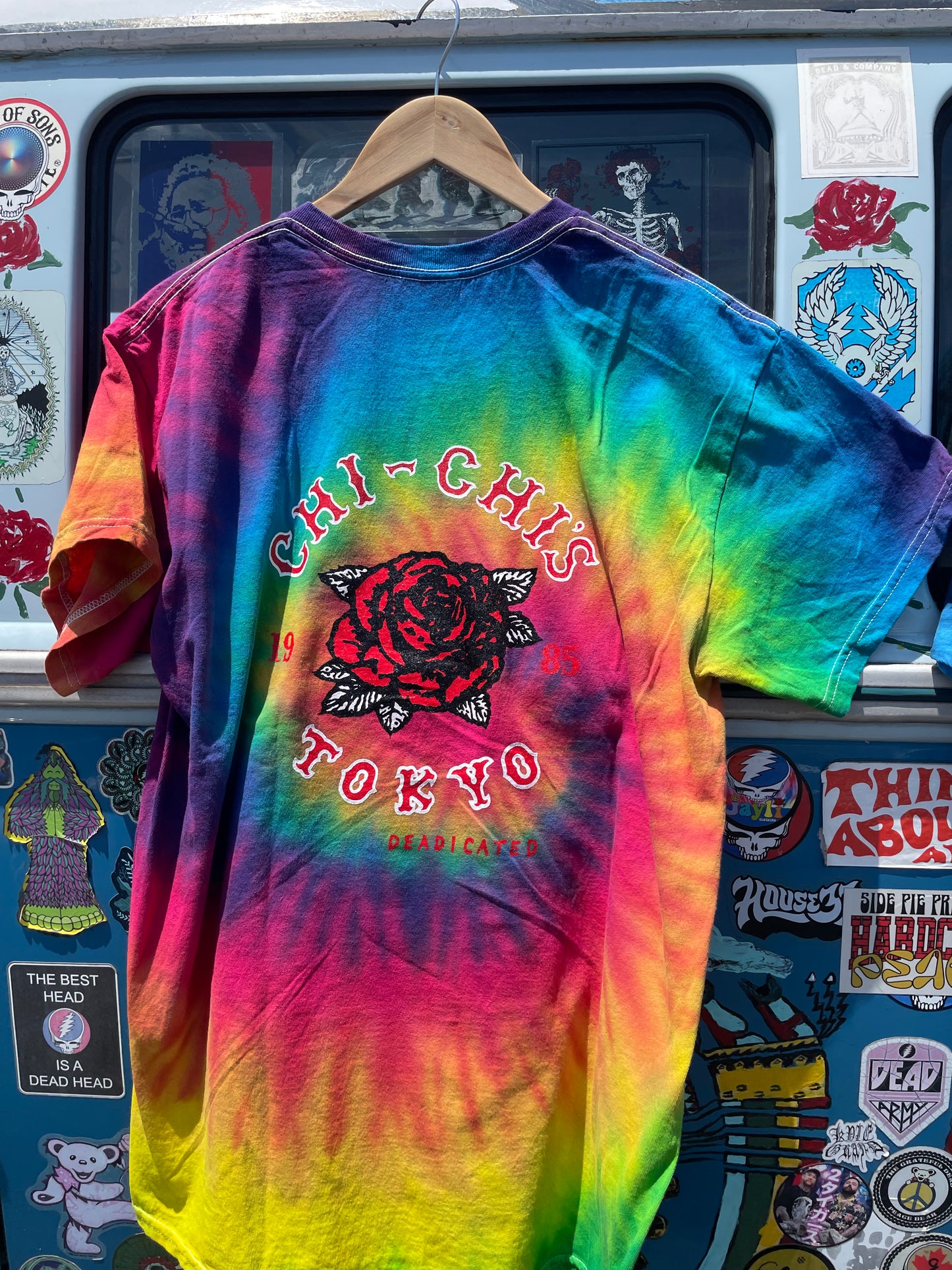 Kimonogirl Tie Dye T-Shirt Rainbow Color