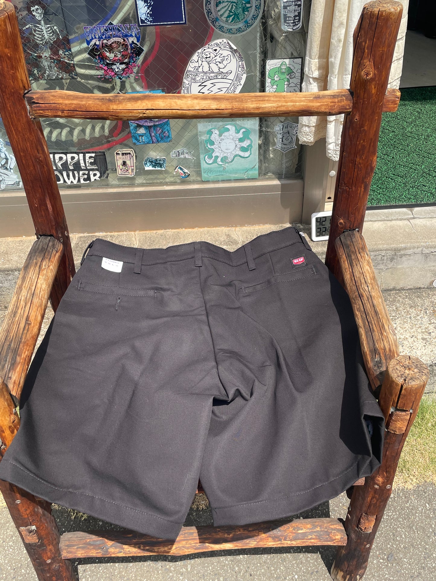 CHI-CHIS HEAD Enbroidery Short Pants Black サイズ36