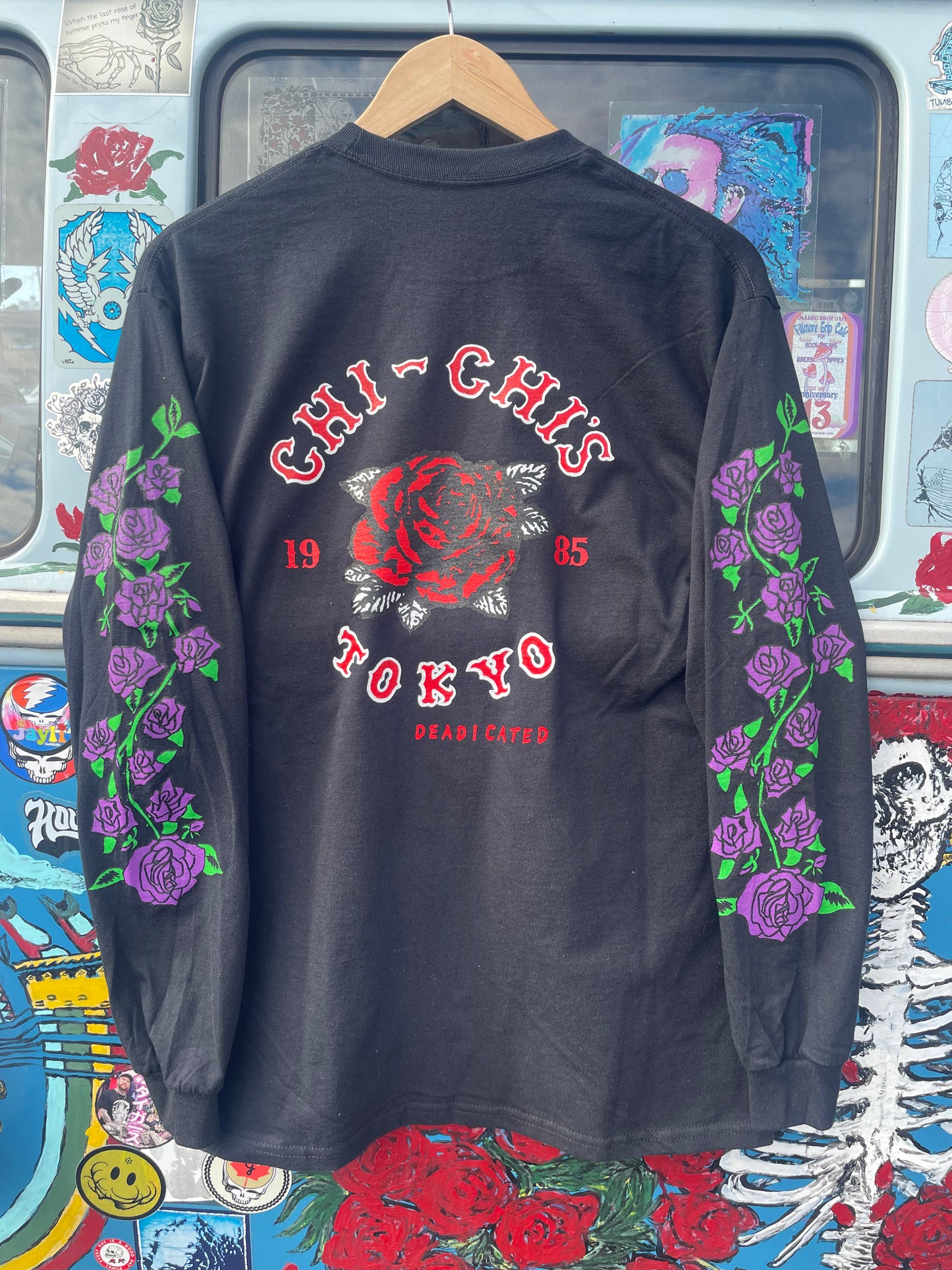Peace Biker Black Long Sleeve