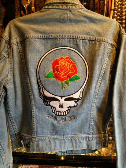 Remake Used Denim Jacket SYF Embroidery Lee