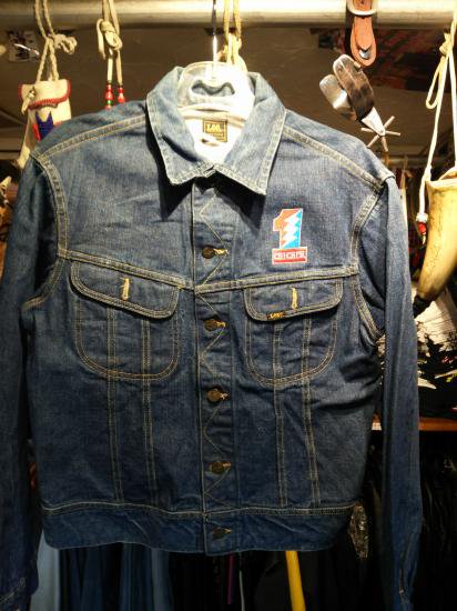 Remake Used Denim Jacket SYF Embroidery Lee