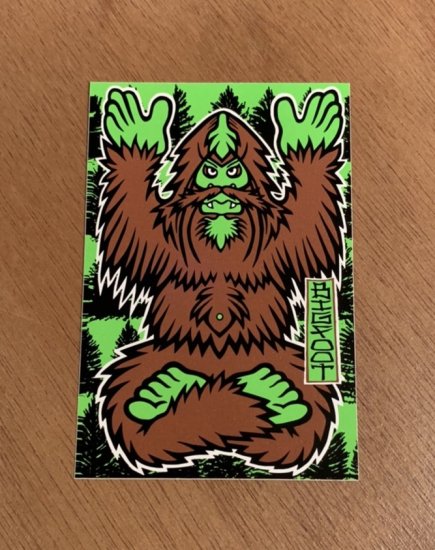BigFoot sticker #1