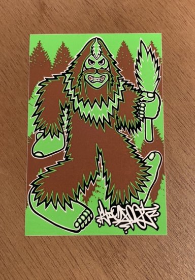 BigFoot sticker #3