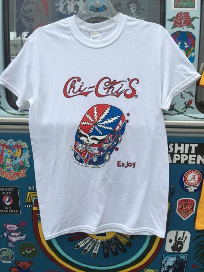 Enjoy Hippie Bus White T-Shirt