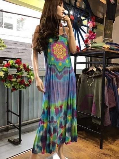 Tie-Dye Long Dress
