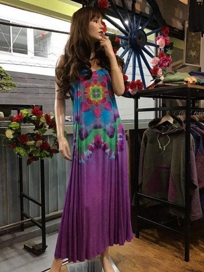 Tie-Dye Long Dress