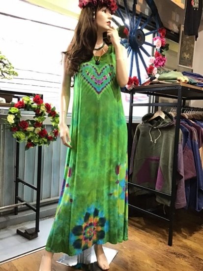Tie-Dye Long Dress
