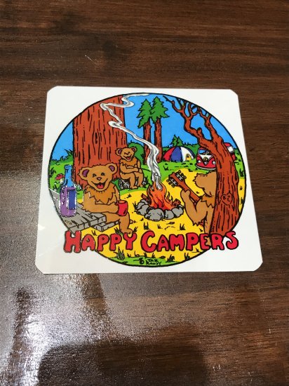 HAPPY CAMPERS Sticker