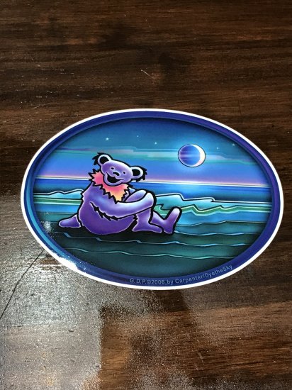 Yoga Bear (on the sea)