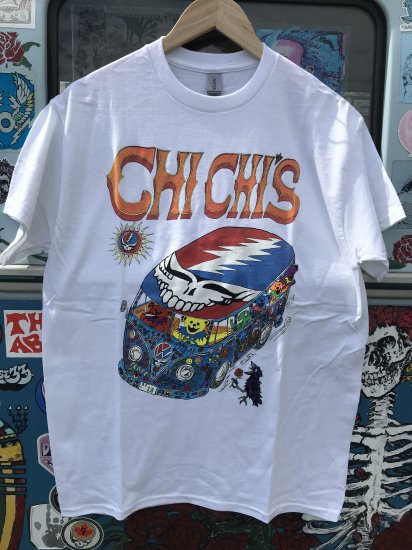 Happy Hippie Bus White T-Shirt