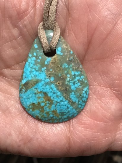 Turquoise Naget Pendant Top