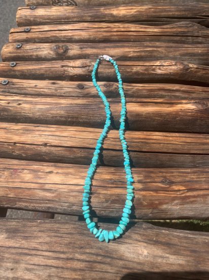 Turquoise Naget Necklace