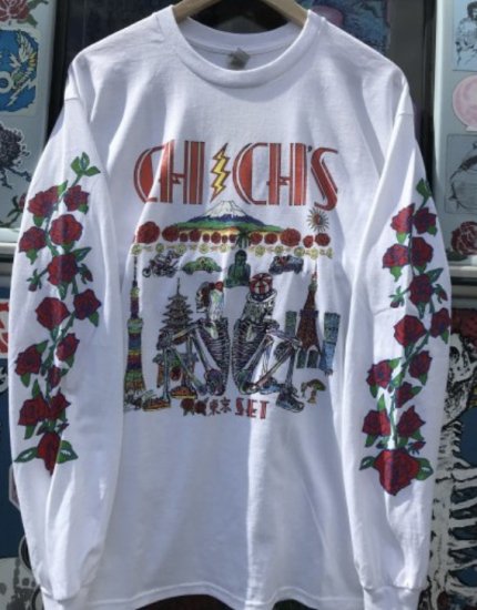 Tokyo Set White Long Sleeve T-Shirt