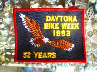 Daytona bike week 1993 patches