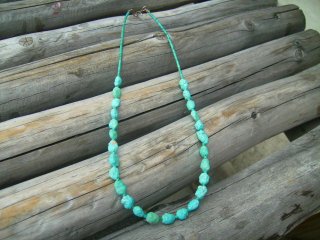 Navajo Turquoise beads necklace