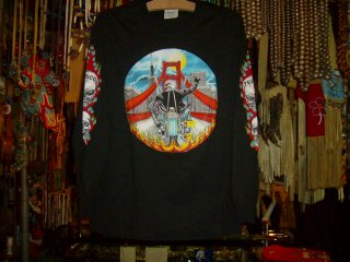 FRISCO CHOPPERS LONG SLEEVE T-SHIRTS GHOST RIDER