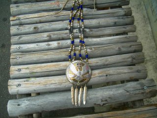 Sioux Inlaid Necklace