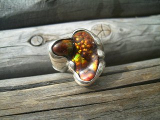 Fire Agate Ring