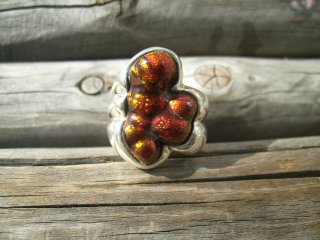 Fire Agate Ring