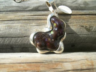 Fire agate Pendant Top